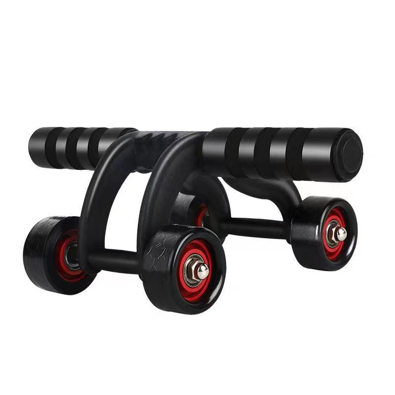 【Local Stock】4 Wheel Stable Ab Roller Wheel Abdominal Exercise Innovated safe and stable